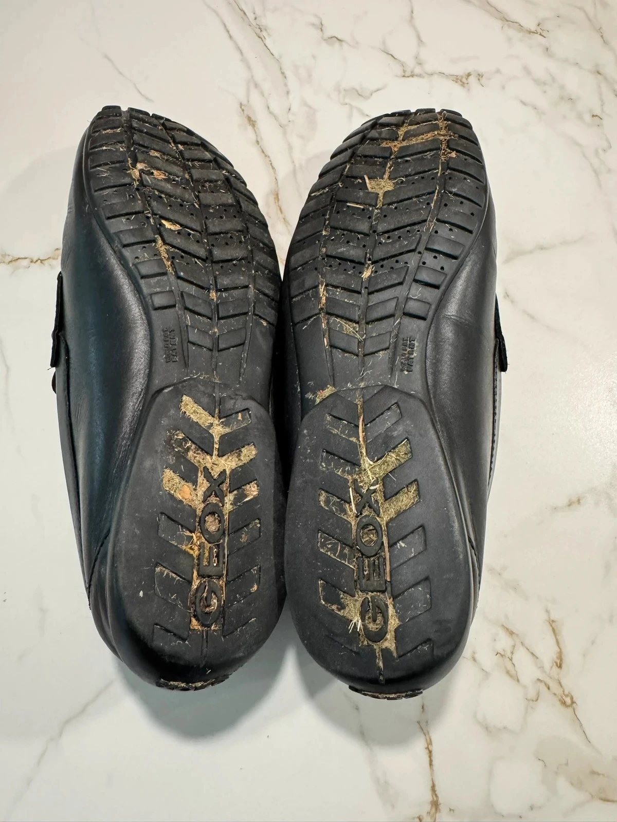 Heren mocassins maat 42 Geox zwart leer zeer goede staat – photo 6